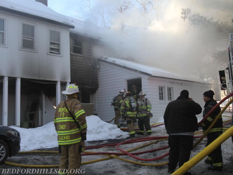 Guard Hill Road Structure Fire 2/17/15. Photo Credit Frank Becerra